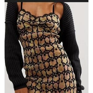 Intimately By Free People Lace and Bows Slip Dress Size XL